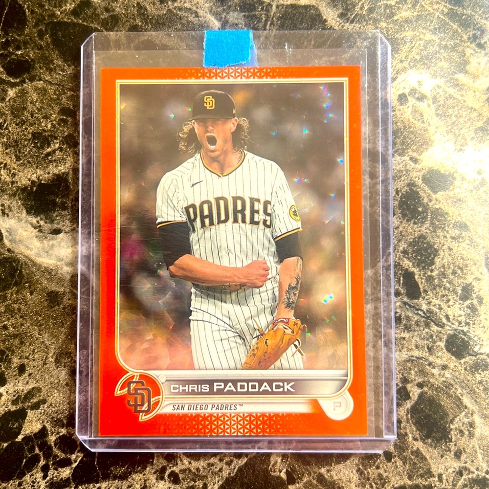 Chris Paddack Orange Topps Insert /299